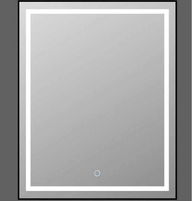 Lucas Black Framed LED Mirror