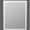 Lucas Black Framed LED Mirror - Bayside Bathroom