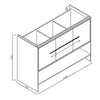 Louie 1200mm Vanity