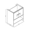 Louie 750mm Vanity