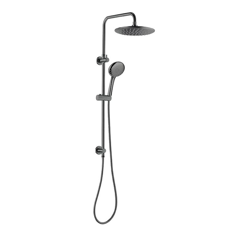Loui Brushed Nickel Full Twin Shower set