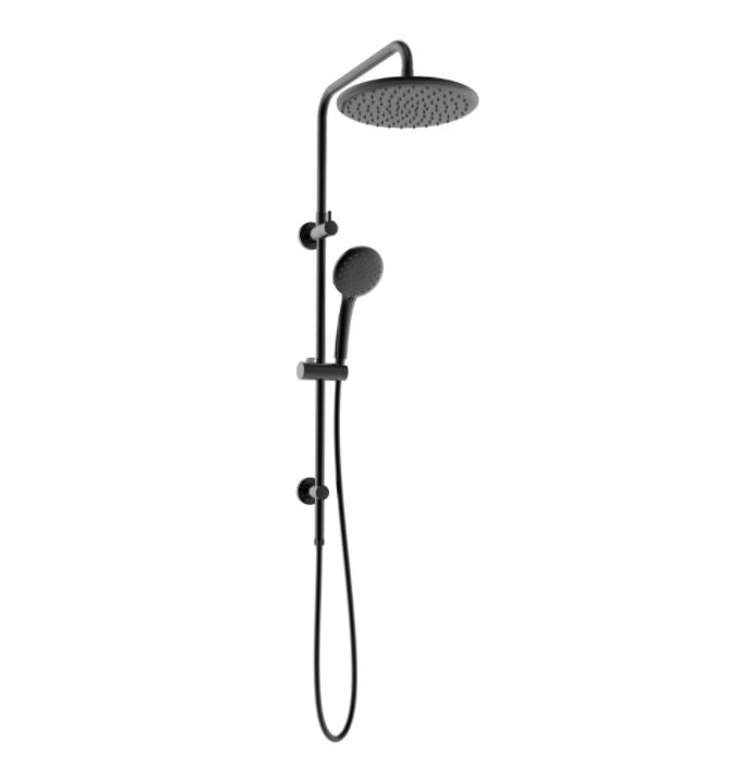 Loui Gunmetal Full Twin Shower set