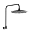 Loui Gunmetal Gooseneck Wall Shower