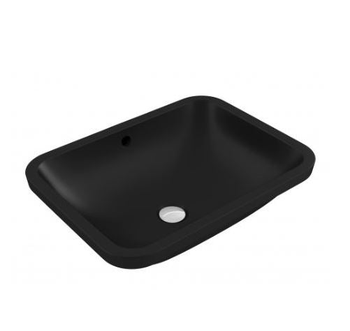 Fino 550 x 410 Under Counter Basin - Matte Black
