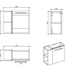 Maria Oak Vanity - Bayside Bathroom