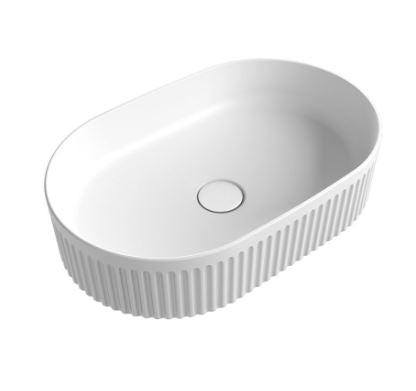 Ripley 500 Oval Basin Matte White