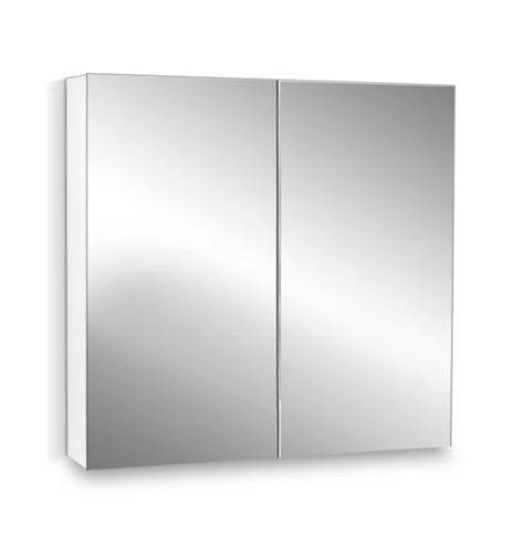 Matte White Shaving Cabinet