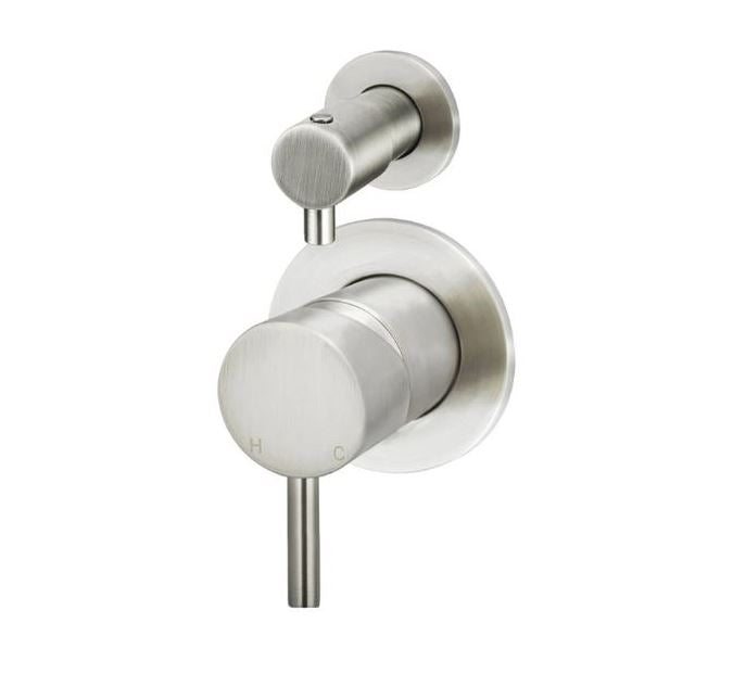 Meir Round Wall Mixer w/ Divertor- Brushed Nickel