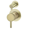 Meir Round Wall Mixer w/ Divertor- Tiger Bronze
