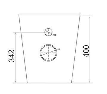 Micra Inwall Floor Pan - Bayside Bathroom
