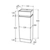 Mini 330 Floor Standing Vanity