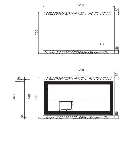 Remer Miro Standard LED Mirror