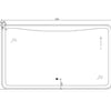 MIRROR LED-1200 - Bayside Bathroom