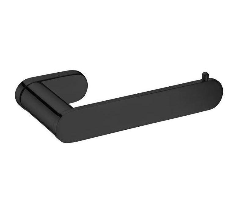Olivia Toilet Roll Holder - Matte Black
