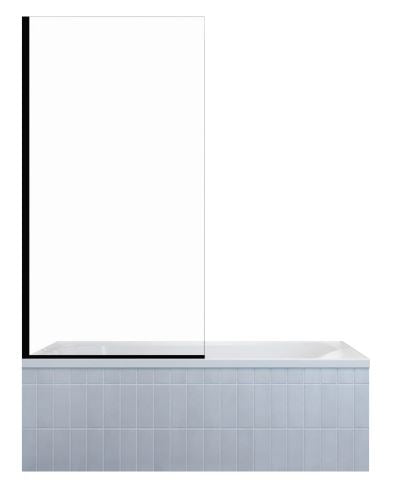 Fitzroy Matte Black Shower Path Panel