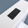 Rectangular Gun Metal Flush Buttons