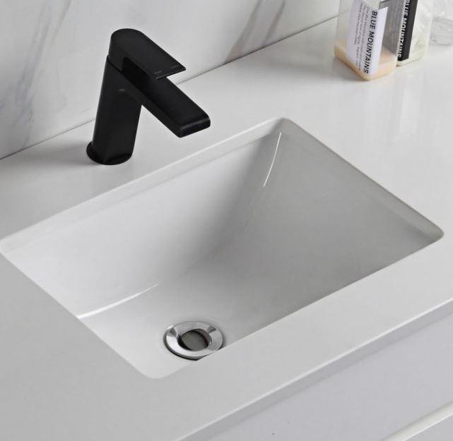 Standard White Undermount Basin Stone Top