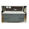 Quinn 1200mm Matte Grey Wall hung vanity