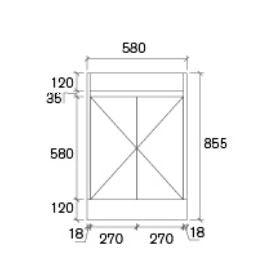 Quinn 900mm Grey Floorstanding Vanity