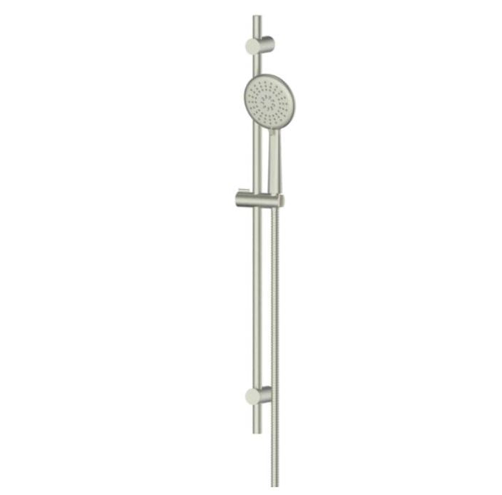 Rocco Adjustable Rail Shower - Brushed Nickel