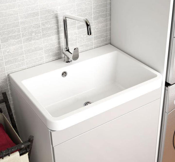 Ravine 66 x 51 Fine Fireclay Inset Sink - Bayside Bathroom
