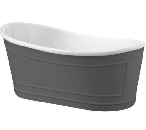 Ritz 1676 Grey Bath - Bayside Bathroom