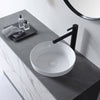 Rondo 405 Gloss white Inset Basin