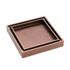 Rose Gold 88mm Tile insert 2-in-1 Floor Waste