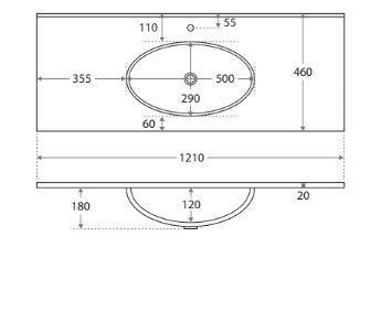 Rotondo Ceramic Moulded Top - Bayside Bathroom