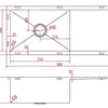 Kube Square Kitchen Sink - Bayside Bathroom