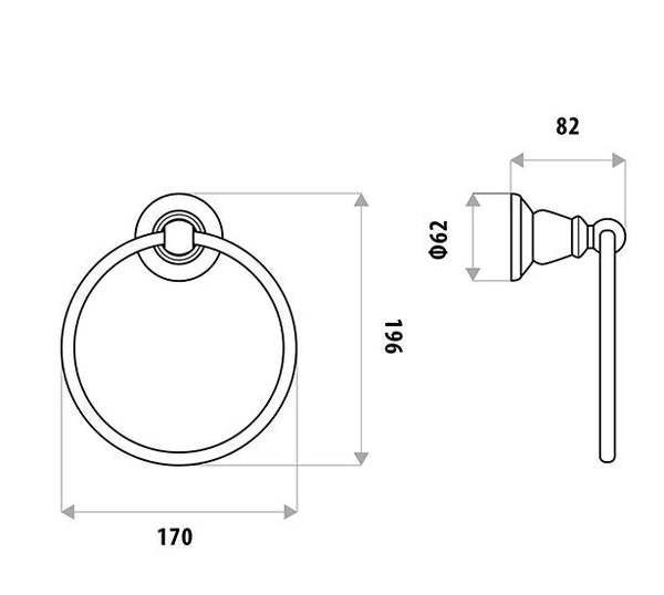 Noosa Towel Ring