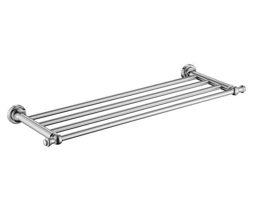 Abby Chrome Towel Shelf