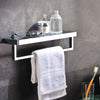 Eneo Chrome Shelf With Towel Rail