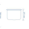 Skinny 32L Sink