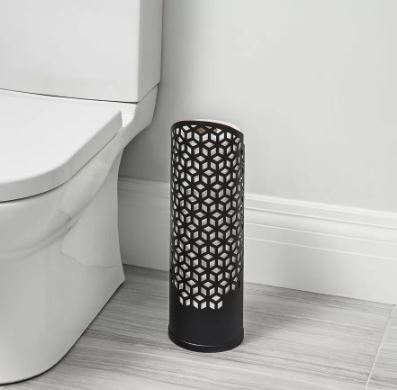Spare Toilet Roll Holder - Matte Black