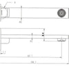 Squan Fixed Bath Spout