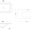 Boston Light Grey 900mm Wall Hung Vanity
