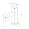 Sussex Suba Basin Mixer Brushed Nickel
