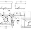 Meir Gunmetal Black mini 382 sink