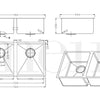 Meir Brushed Bronze 760 sink