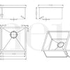 Meir Brushed Nickel 860 sink