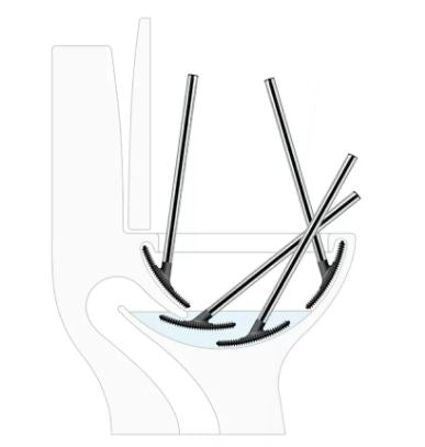 Toilet Bowl Squeegee