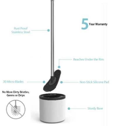 Toilet Bowl Squeegee
