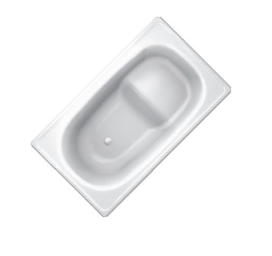 Ultra Compact 1200 Enamelled Steel Bath
