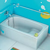 Ultra Compact 1200 Enamelled Steel Bath