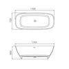 Violet Solid Surface Stone Bath - Bayside Bathroom