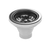 Gunmetal Matte Black Kitchen Fire Clay Sink Basket Waste