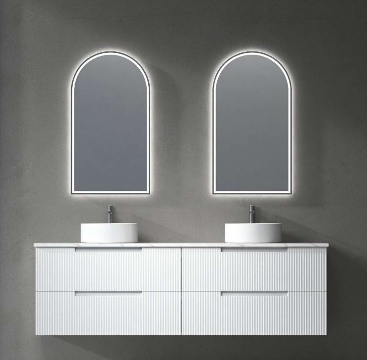 Eleana Matte White 1800mm Vanity