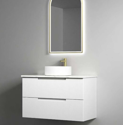 Eleana Matte White 900mm Vanity