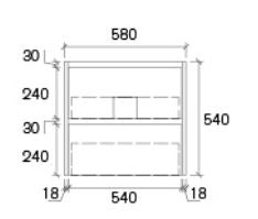 Yoko 600mm-1500mmMatte Black Wall Hung Vanity
